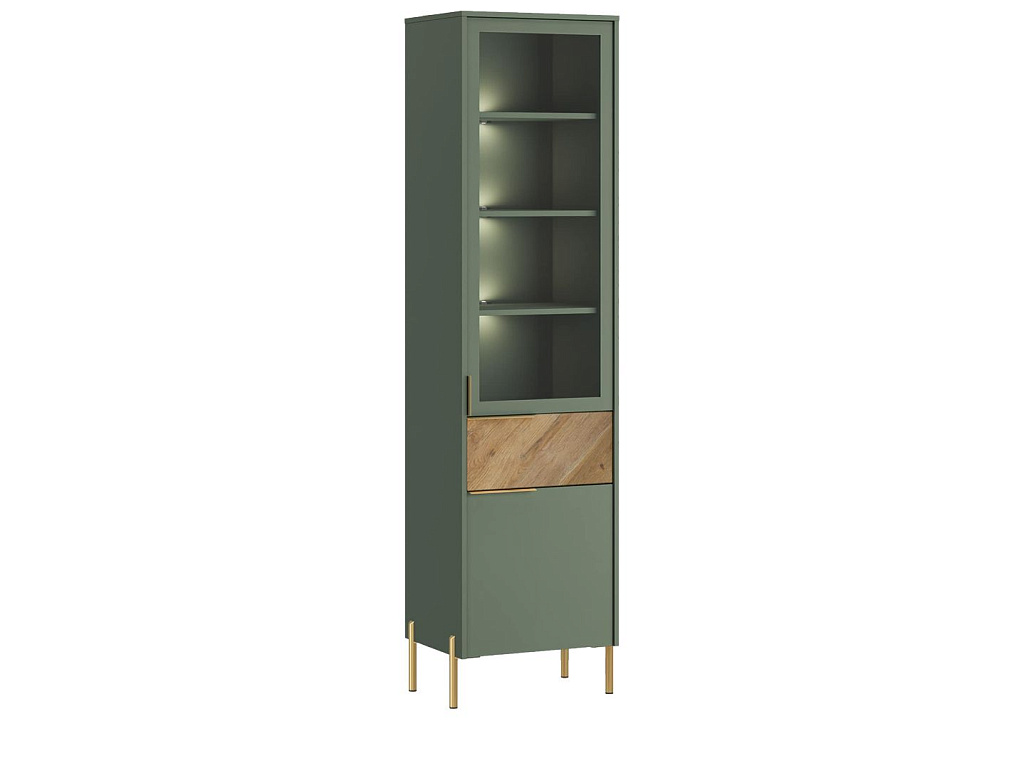 Шкаф с подсветкой  Siena REG1W1D1S