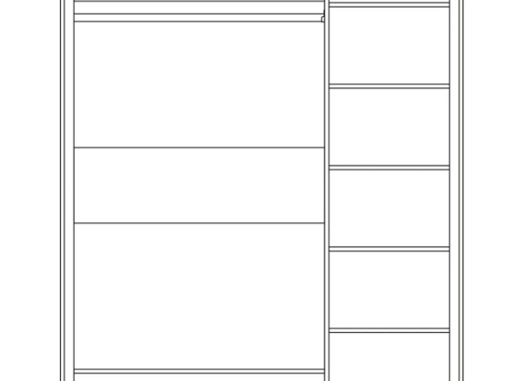 Шкаф комбинированный   ГМ 6453