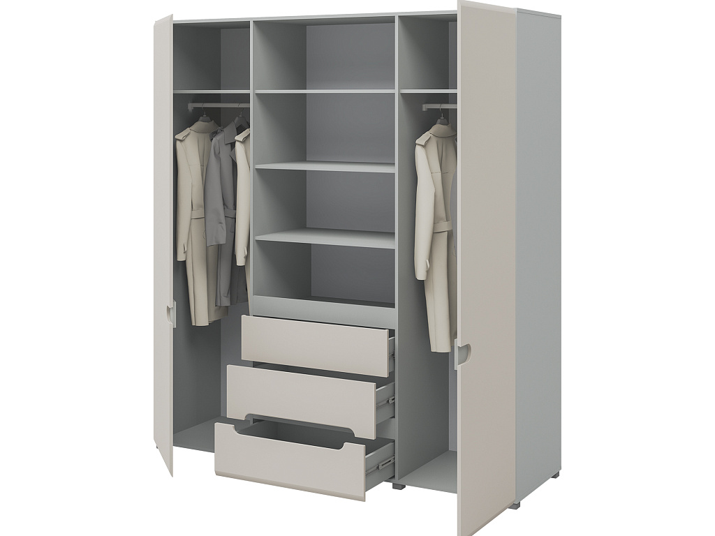 Шкаф для одежды   МН-026-09-С1
