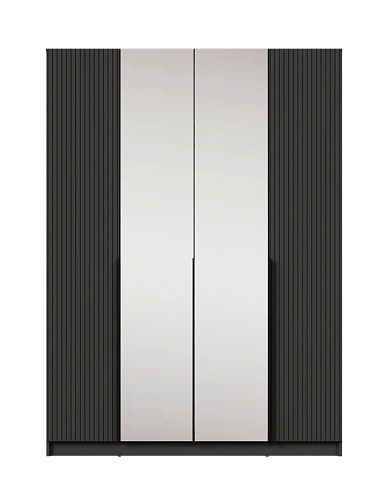 Шкаф (Графит)  Mobi SZF2D2L