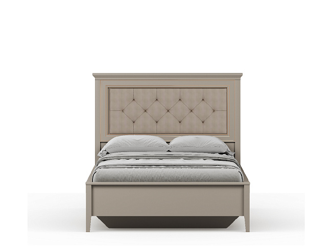 Кровать с мягким элементом c гибким основанием  Classic LOZ120х200