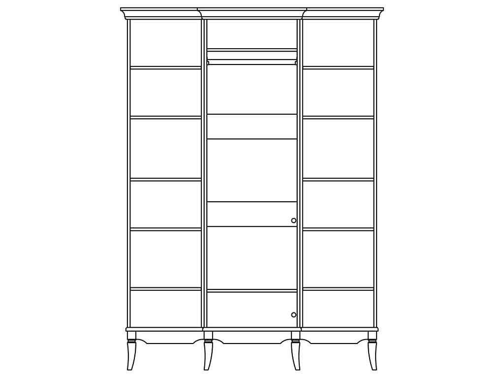 Шкаф комбинированный   ГМ 6553-10
