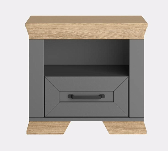 Тумба прикроватная  Marselle Дымчатый алмаз KOM1S