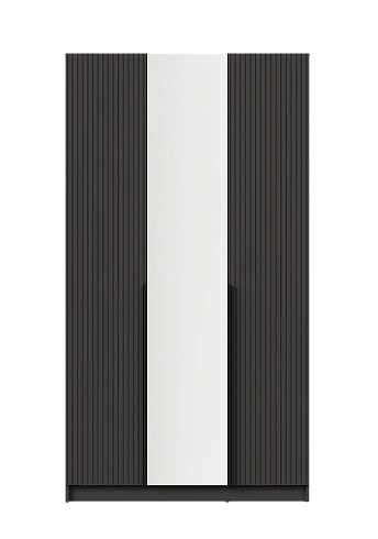 Шкаф (Графит)  Mobi SZF2D1L