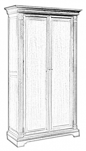 Шкаф для одежды   ГМ 5922