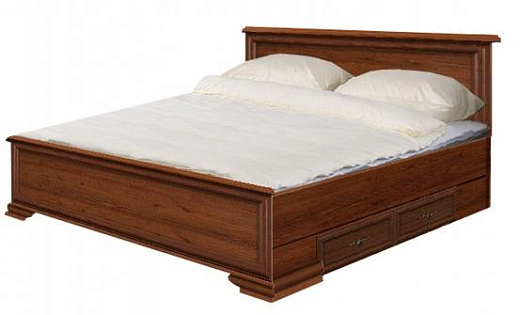 Кровать Kentaki LOZ180х200 Каштан + Матрас "Relax" Trend 180х200 